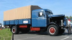 Büssing 6000S Pritsche mit tiefem Fahrerhaus 1953