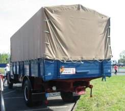 Büssing 6000S Pritsche mit tiefem Fahrerhaus 1953