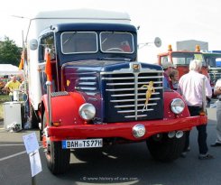 Büssing LS11 Kühlkoffer 1956