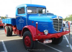 Büssing 6000S Allrad Meiller 3-Seitenkipper 1957