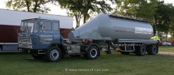 DAF FT2600 DKA Sattelzugmaschine mit Siloauflieger 1972