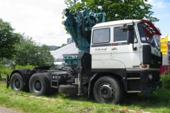 DAF 3300 ATi Turbo Intercooling Sattelzugmaschine mit Ladekran 1985- ~1990