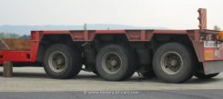 DAF 95XF 480 Sattelzugmaschine mit Tieflader 1997-2003