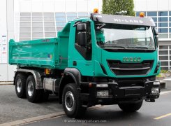 Iveco Trakker Hi-Land 260T45 6x4 Kipper 2012