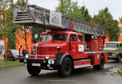 Krupp L8 Tg5 Tiger DL12/22 52m Drehleiter Feuerwehr 1956