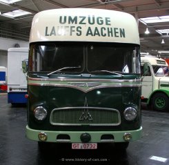 Magirus-Deutz 126D11 Möbelkoffer 1964