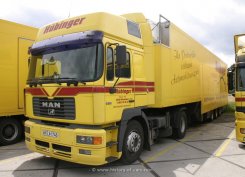 MAN F2000 Evo 19.414 Sattelzugmaschine Hübinger 1998-2000