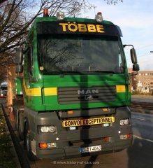 MAN TGA 41.530 XXL 8x4/4 Schwerlast-Sattelzugmaschine Többe 2003-2007
