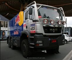 MAN TGS 26.480 L 6x6 Begleittruck Rallye Dakar für Race Touareg 2008