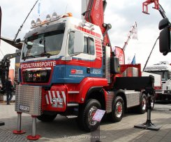 MAN TGS LX 8x8 Fassi Ladekran 2012