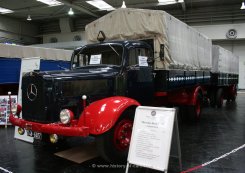 Mercedes-Benz L5000 Pritsche mit Schwalbennest 1950