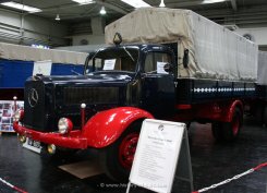 Mercedes-Benz L5000 Pritsche mit Schwalbennest 1950