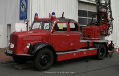 Mercedes-Benz LF311 Feuerwehr Metz DL25 1954