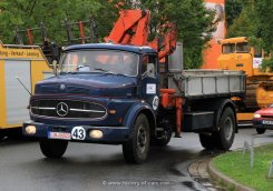 Mercedes-Benz LK334 Kipper mit Ladekran 1963