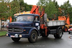 Mercedes-Benz LK334 Kipper mit Ladekran 1963