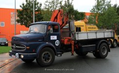 Mercedes-Benz LK334 Kipper mit Ladekran 1963