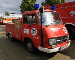 Mercedes-Benz L206D VFL (Vorauslöschfahrzeug) Feuerwehr 1973