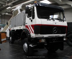 Mercedes-Benz 1936AK (NG80) 4x4 Doppelkopf Tunnel-Fahrzeug 1983