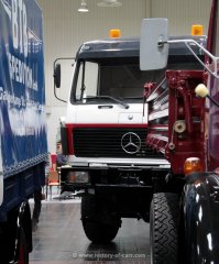 Mercedes-Benz 1936AK (NG80) 4x4 Doppelkopf Tunnel-Fahrzeug 1983