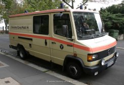 Mercedes-Benz T2 508D Krankenwagen lang flach ca. 1989-1996