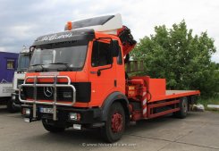 Mercedes-Benz MK 1733 Flachbett mit Ladekran 1989-1994 (?)