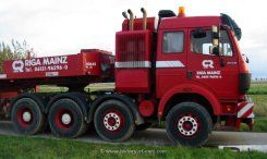 Mercedes-Benz SK 3550 S 8x4/4 Schwerlast-Sattelzugmaschine Riga Mainz 1992-1994 (?)