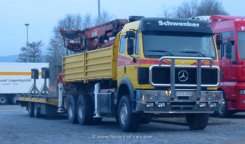 Mercedes-Benz SK 2650 K 6x4 Kipper mit Ladekran Schwenker 1992-1994