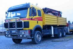 Mercedes-Benz SK 2650 K 6x4 Kipper mit Ladekran Schwenker 1992-1994