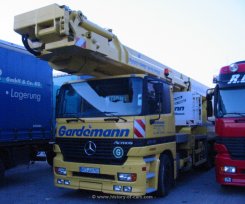 Mercedes-Benz Actros 2640 L flaches Dach 8x4x4 Arbeitsbühne Gardemann 1996-2002