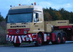 Mercedes-Benz Actros 3348 L 6x4 Sattelzugmaschine Baumann 1996-2002