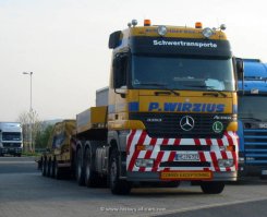 Mercedes-Benz Actros 3353 Megaspace 6x4 P.Wirzius Sattelzugmaschine 1996-2002