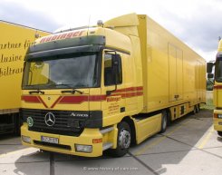 Mercedes-Benz Actros L Lowliner 4x2 Sattelzugmaschine Hübinger 1996-2002