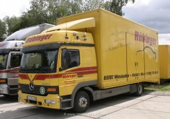 Mercedes-Benz Atego LH Koffer Hübinger 1998-2004