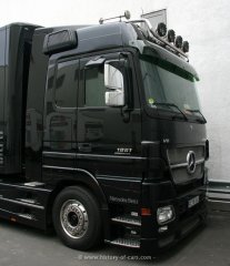 Mercedes-Benz Actros MP2 1861 Megaspace 4x2 Black Edition Sattelzugmaschine 2004-2005