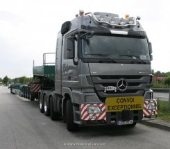 Mercedes-Benz Actros MP3 4165 Megaspace 8x4/4 Schwerlast-Sattelzugmaschine 2008-2012