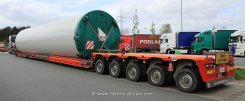 Mercedes-Benz Actros MP3 4165 Megaspace 8x4/4 Schwerlast-SZM Spedition Bender 2008-2012