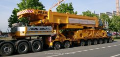 Mercedes-Benz Actros MP3 4165 Megaspace 8x4/4 Schwerlast-SZM Franz Bracht 2008-2012