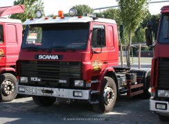 Scania 113M 360 4x2 ex-Sattelzugmaschine Schausteller 1988-1995