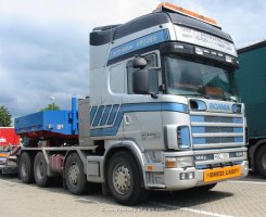 Scania 144G 530 8x4/4 Schwerlast-Sattelzugmaschine Brunskog 1995-2001