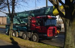 Scania P420 8x4/4 Liebherr LTF1060 Aufbaukran 2010