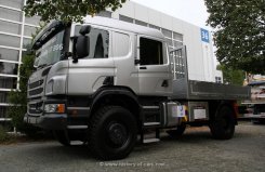 Scania P320 CB4x4HHZ Doppelkabine Pritsche 2014