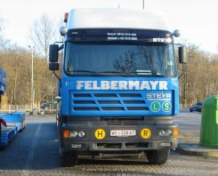 Steyr FE460A 8x4/4 Schwerlast-Sattelzugmaschine Felbermayr #49 2000-2002