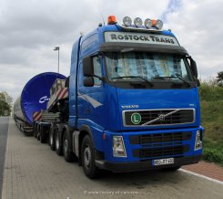 Volvo FH 520 8x4/4 Schwerlast-Sattelzugmaschine Rostock Trans 2008